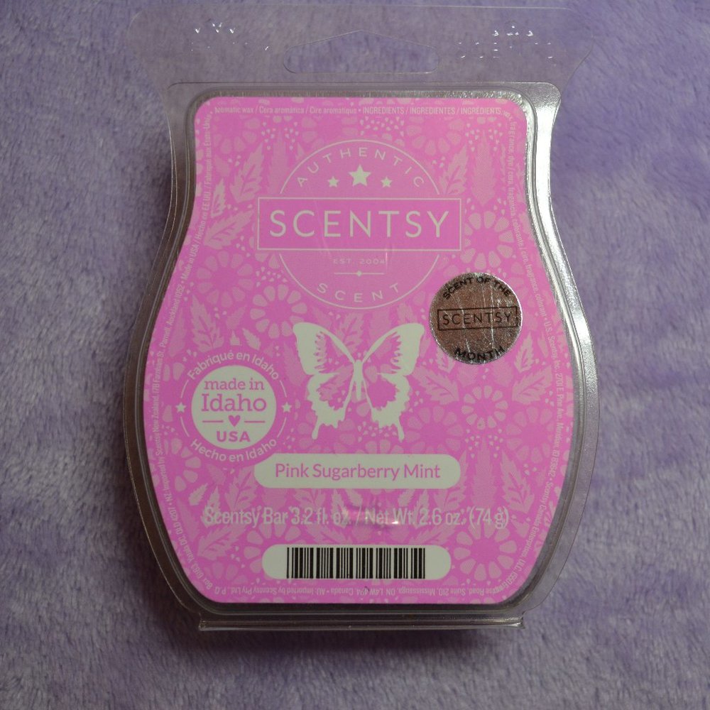 Wax Bar Pink Sugarberry Mint